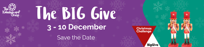 Save the date big give KPG