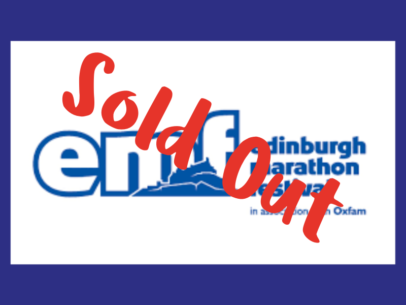 edinburgh marathon sold out